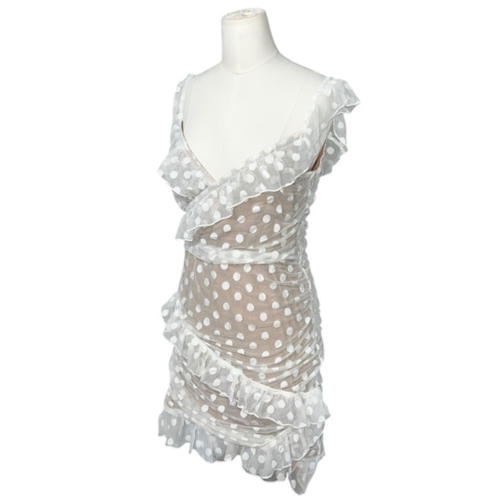 Majorelle Bandit White Lace Dress in XL - Picture 4 of 10